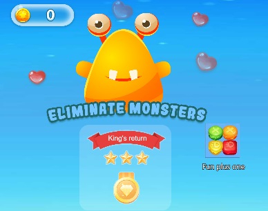 Permainan Hilangkan Monster  secara online