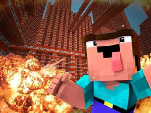 Permainan Mod TNT Gila  secara online