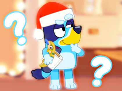Permainan Kuis Anak-Anak: Fandom Natal Bluey  secara online