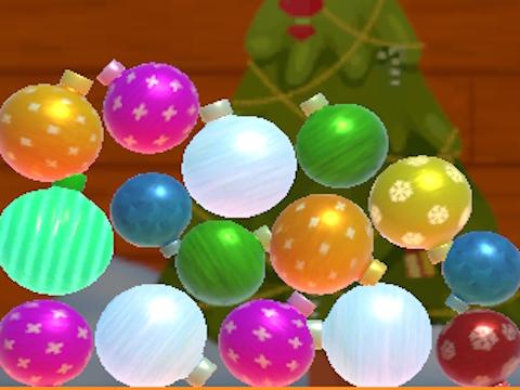 Permainan Bola Tahun Baru 2048 dalam 3D  secara online