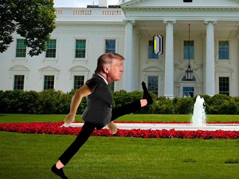 Permainan Tantangan Jalan Goyangan Trump  secara online