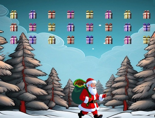 Permainan Space Invaders: Edisi Natal  secara online