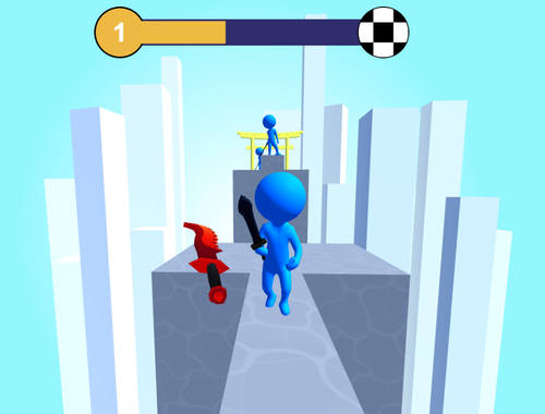 Permainan Permainan pedang! Ninja Slice Runner  secara online