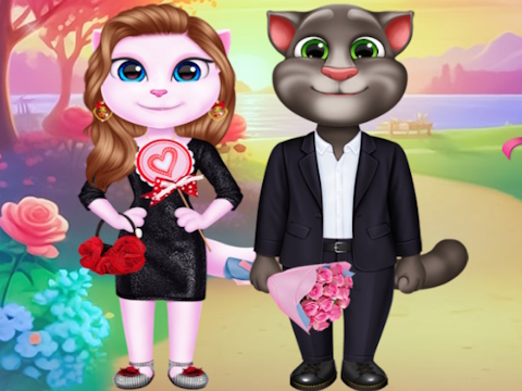 Permainan Pasangan Kitty Lovely Valentine  secara online