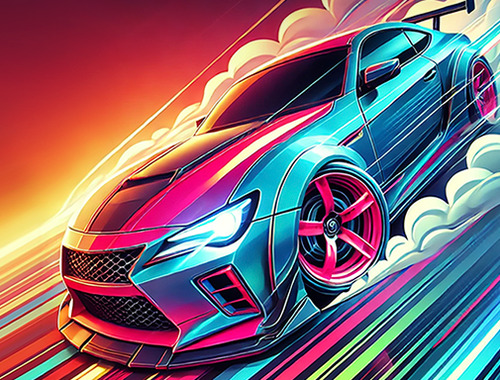Permainan Drift clicker secara online