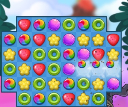 Permainan Candy Match Saga 2 secara online