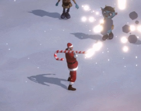 Permainan Santa dengan Cannon  secara online