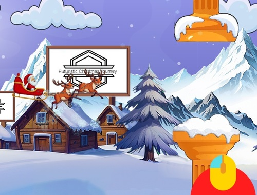 Permainan Perjalanan Natal yang futuristik  secara online