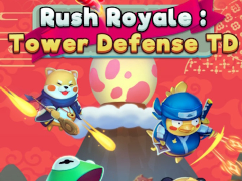Permainan Rush Royale: Tower Defense TD secara online