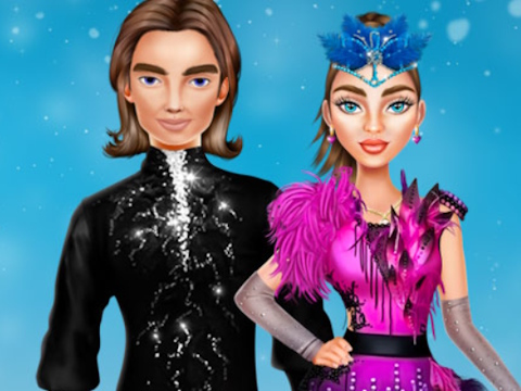 Permainan Ballerina skating es  secara online