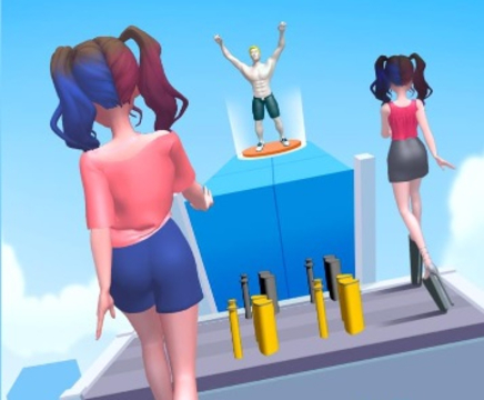Permainan High Heels Collect Run secara online