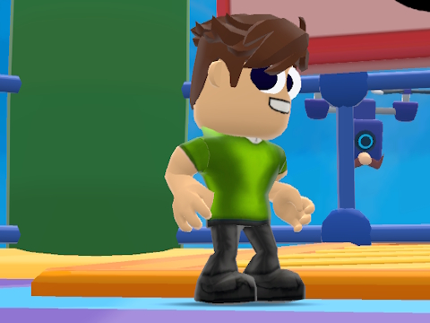 Permainan Obby Parkour Race: Multiplayer secara online