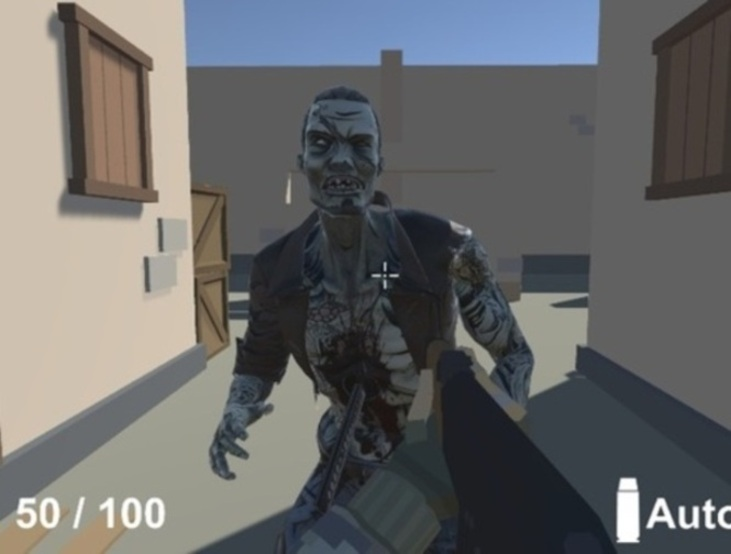 Permainan Zombie FPS secara online