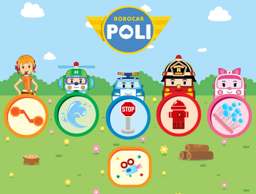 Permainan Robocar Poli  secara online