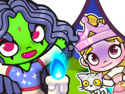 Permainan Puzzle Jigsaw: Elphaba dan Glinda  secara online