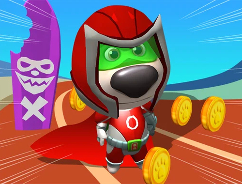 Permainan Super Dog Hero Dash secara online