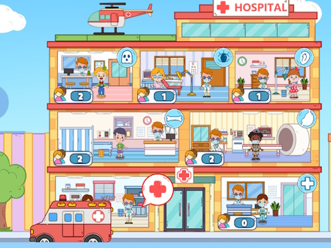 Permainan TOCA Avatar: Rumah Sakit Saya  secara online
