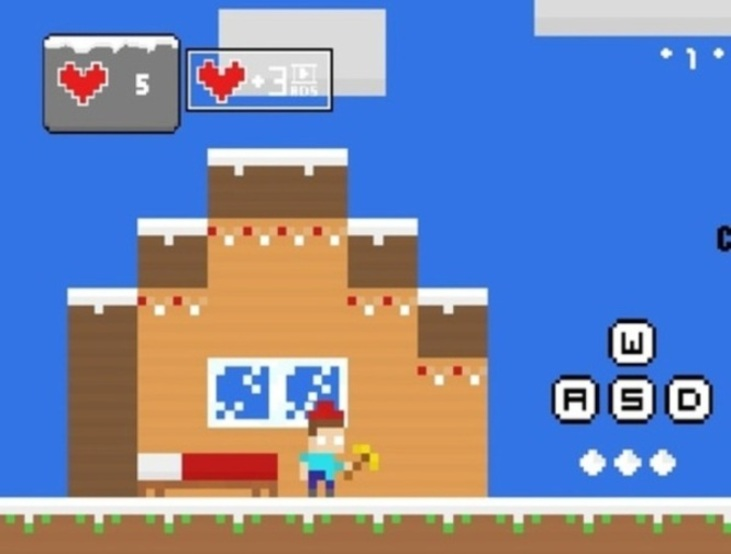 Permainan Minicraft Winterblock secara online