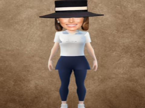 Permainan Permainan antistress Melania Hat  secara online