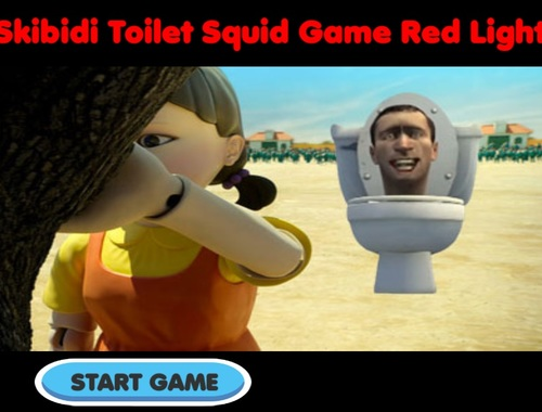 Permainan Skibidi Toilet Squid Game Red Light secara online