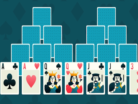 Permainan Solitaire Tripeaks  secara online