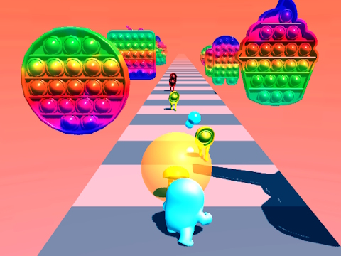 Permainan Bubble Run secara online
