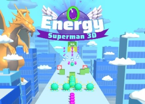 Permainan Energy Superman 3D secara online