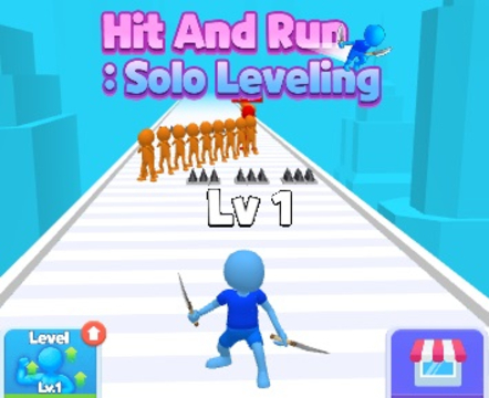Permainan Tekan dan jalankan leveling solo  secara online
