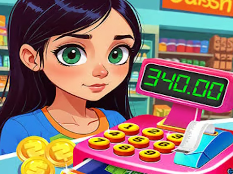 Permainan Belanja supermarket untuk anak -anak  secara online