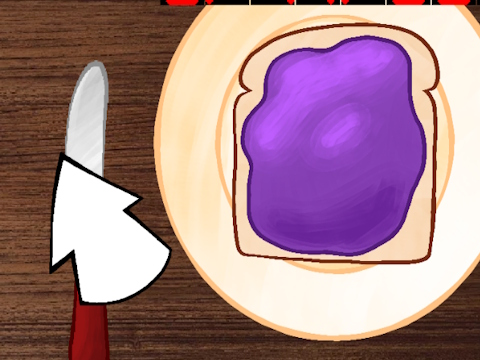 Permainan Makan selai kacang dan jeli  secara online