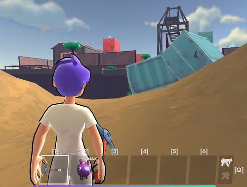 Permainan Fortzone Battle Royale secara online