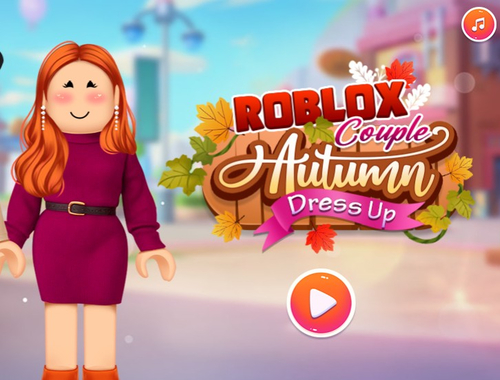 Permainan Pasangan roblox musim gugur berpakaian  secara online
