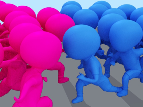 Permainan Hitung Master: Crowd Runner 3D  secara online