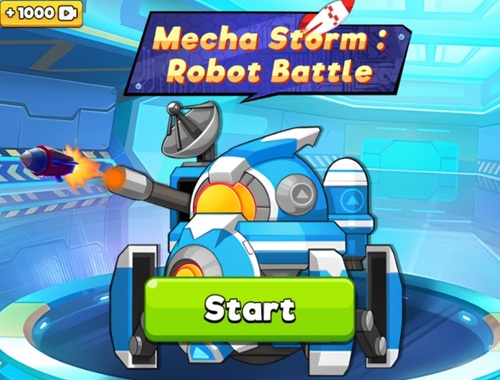 Permainan Pertempuran robot badai mecha  secara online