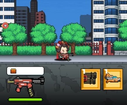Permainan Mecha Shoot Pixel RPG secara online