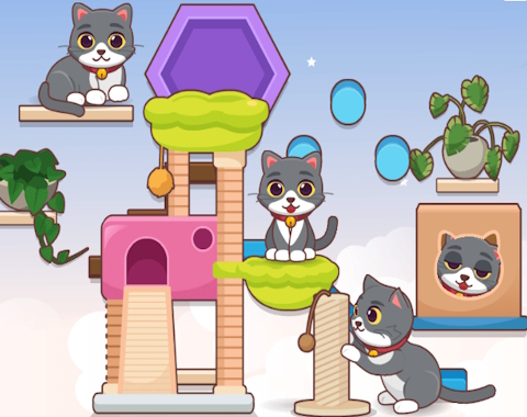 Permainan Dekorasi My: Kitty Wall  secara online