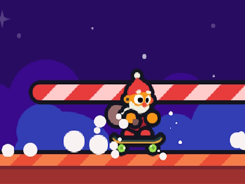 Permainan Kickflip Santa secara online