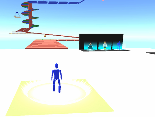 Permainan Parkour obby mudah  secara online