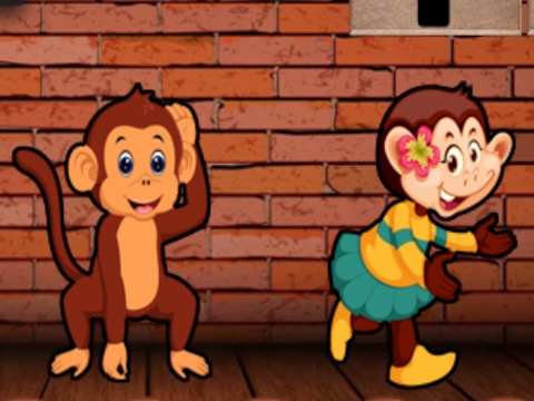 Permainan Escape Monyet Bermain -main  secara online