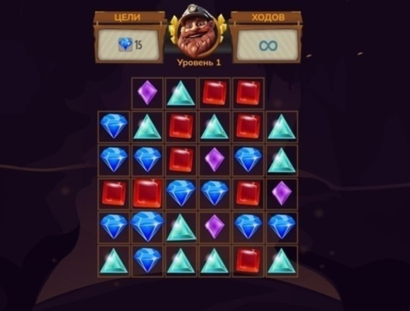 Permainan Quest Jewel Miner  secara online