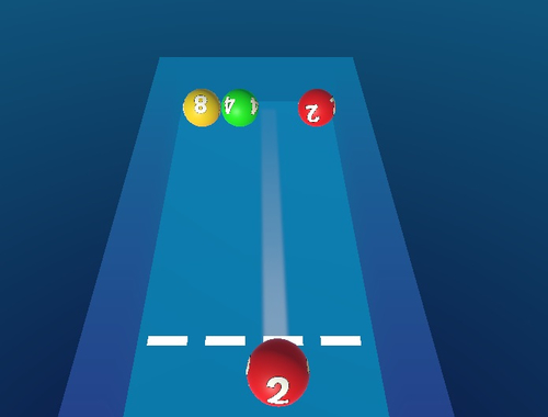 Permainan Gabungkan bola 2048 biliar!  secara online