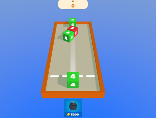 Permainan Gabungkan kubus 2048 3D  secara online