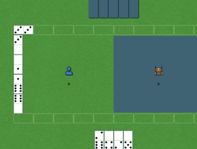 Permainan Duel klasik domino  secara online