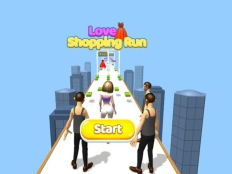 Permainan Love Shopping Run secara online