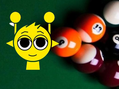 Permainan Sprunki 2players Billiard secara online