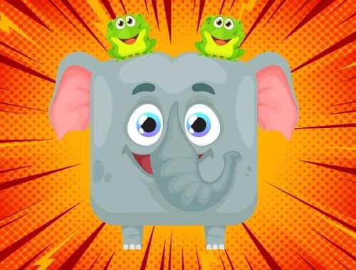 Permainan Membuat gajah  secara online
