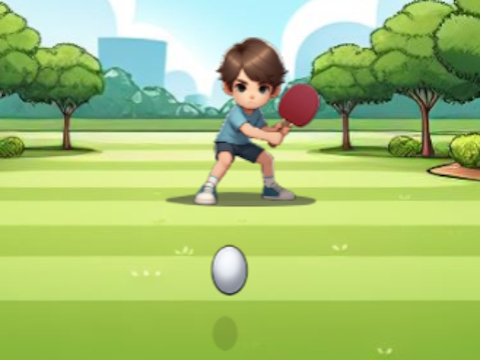 Permainan Anak laki -laki ping pong  secara online