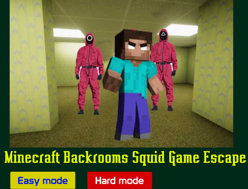 Permainan Minecraft Backrooms Squid Game Escape secara online