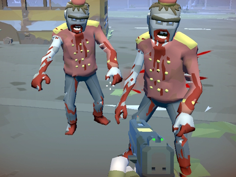 Permainan Zombie City Polygon Survival secara online