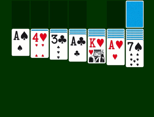 Permainan Solitaire gratis  secara online